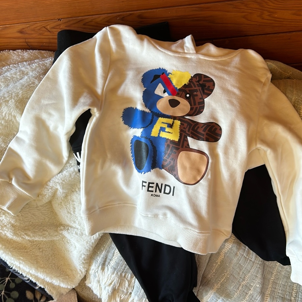 Fendi toddler sweatsuit